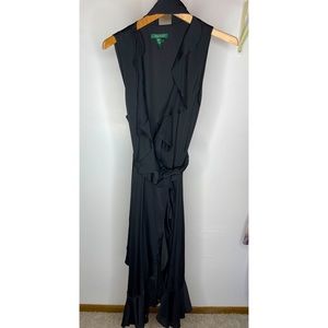 Ralph Lauren Silk Crossbody Dress NWOT